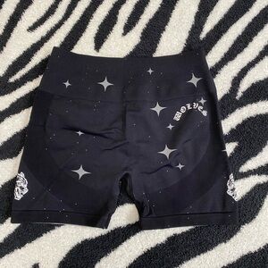 Wolves Black Starry Shorts